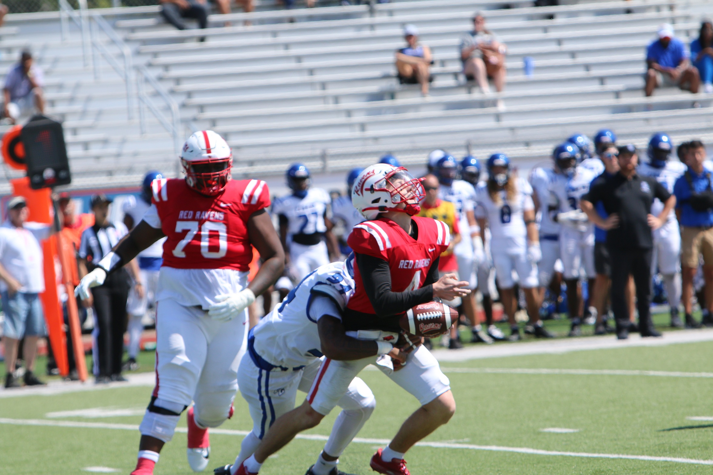WRANGLERS WRANGLED RED RAVENS
