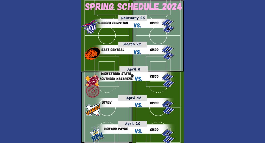 Women's Soccer Spring Schedule