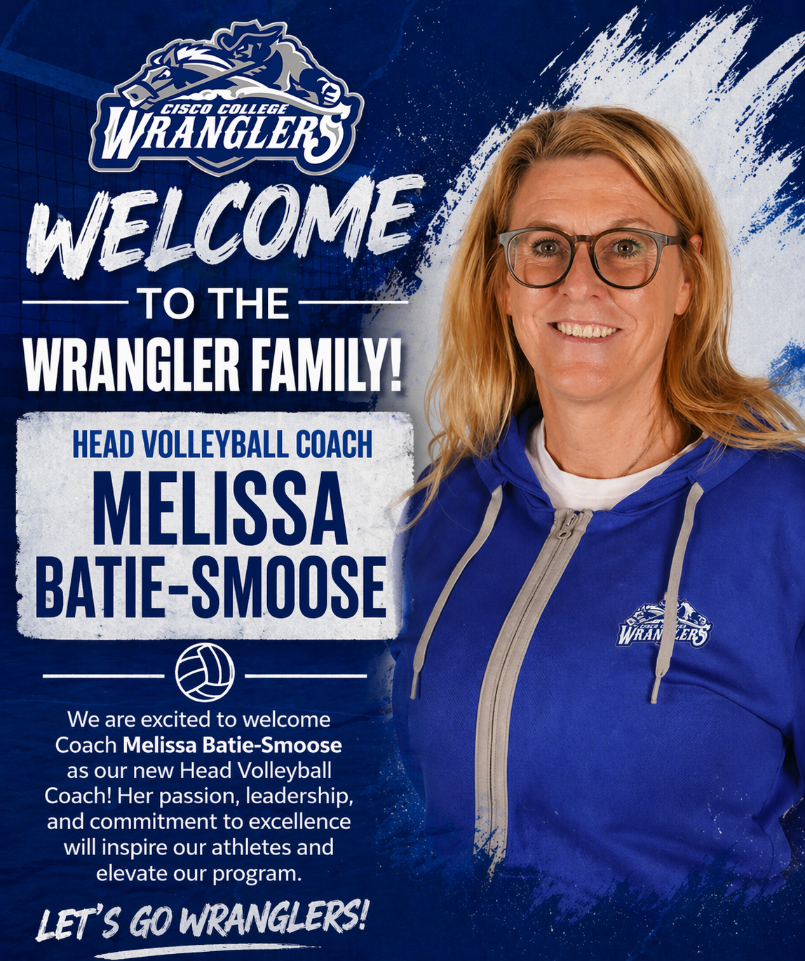 Cisco College Names Melissa Batie-Smoose Head Volleyball Coach